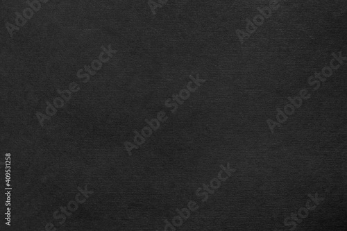 Black Craft Paper or Cardboard Vintage Texture. Grunge background
