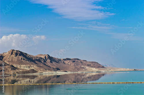 Dead sea mountains view