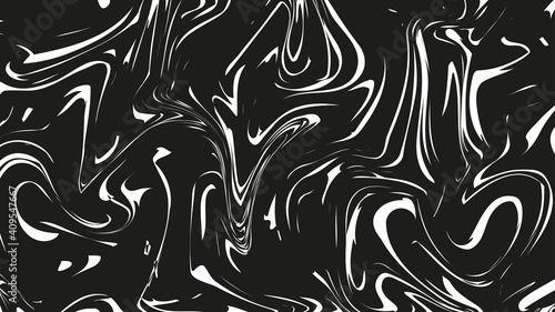 Vector liquid black background. Abstract decorative illustration