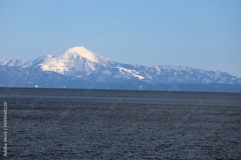 冬の琵琶湖 冬の琵琶湖