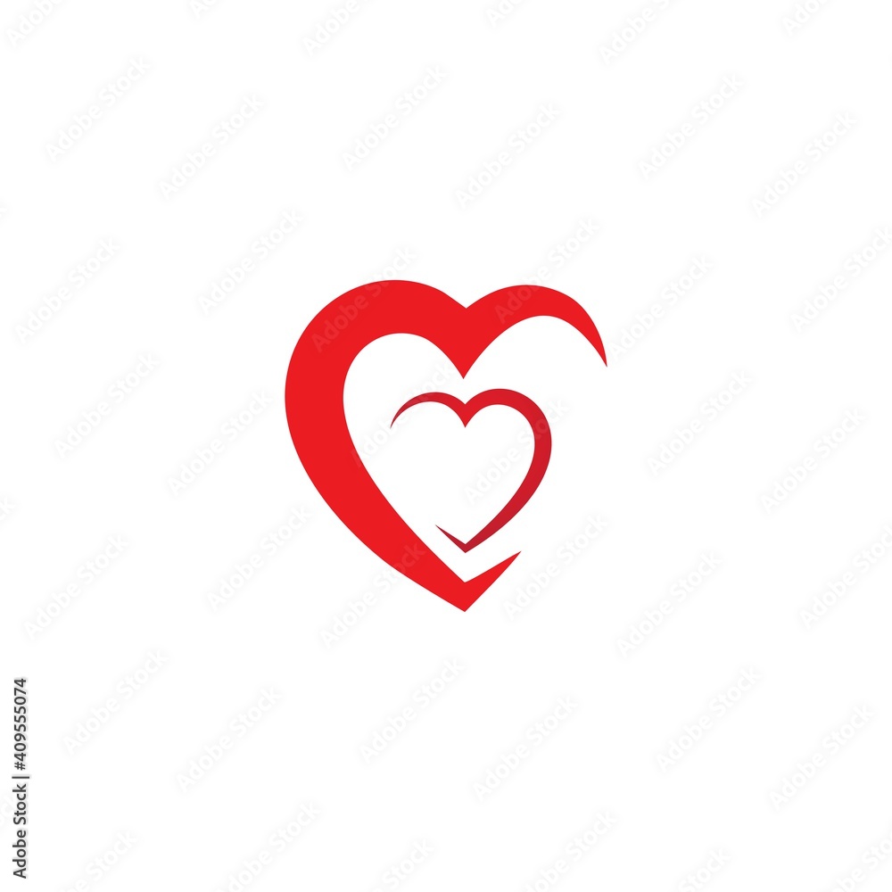 Heart Logo Template vector