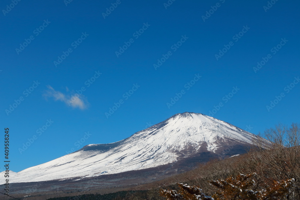 小山町から見る富士の山