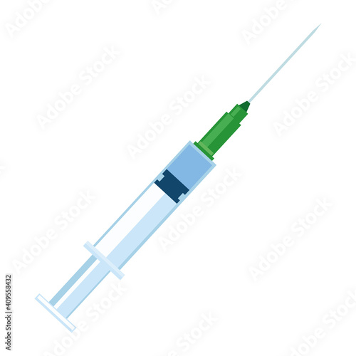 injection syringe vaccine medical icon