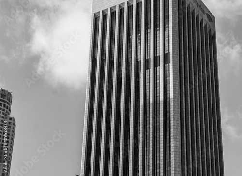 modern skyscraper in the city