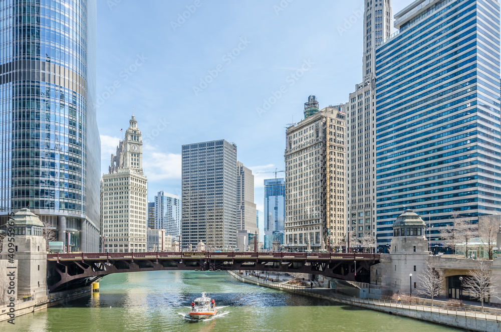 Obraz premium Chicago buildings