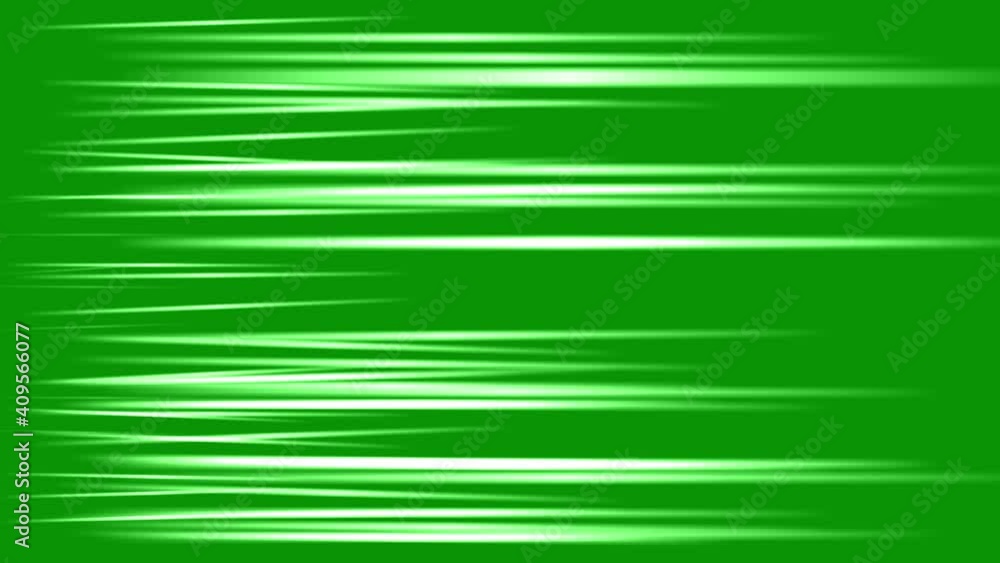 Speed lines motion graphics with green screen background Speed lines motion graphics with green screen background