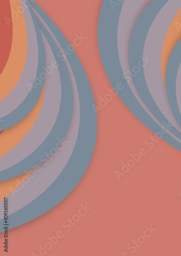 Colorful blur abstract background design, colorful blurred shaded background, vivid color illustration.