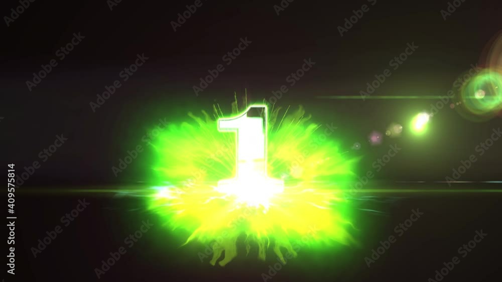 3 second count down opening intro animation 3 second count down opening intro animation
