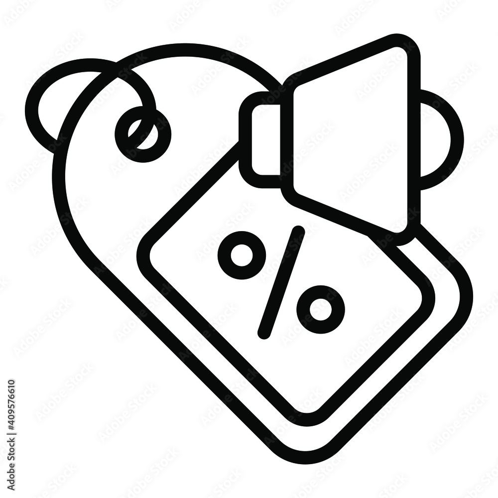 big sale vector line icon, shopping and discount sale icon. big sale vector line icon, shopping and discount sale icon.