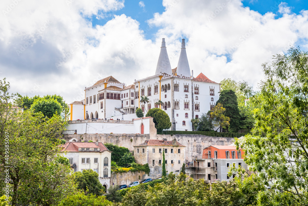 Palace of Sintra, also known as the 