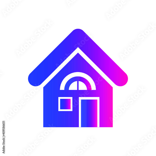 Home Icon. Real Estate, house, stay home icon.