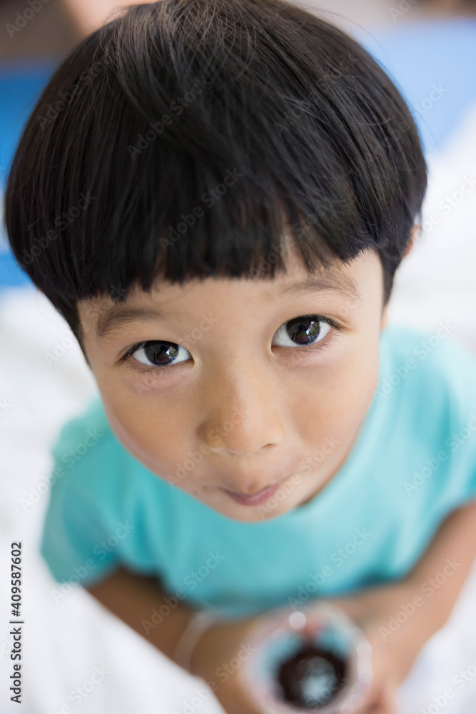 Authentic close up of happy kid. Concept of new generation, family, parenthood, authenticity. Authentic close up of happy kid. Concept of new generation, family, parenthood, authenticity.