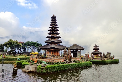 Pura Ulun Danu Beratan: Famous Lake Temple on the Island of Bali - Bali, Indonesia 