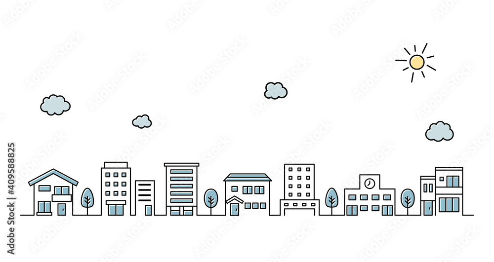 街並みのイラスト シンプル 空 線 背景 おしゃれ アイコン 町 ビル 風景 都会 Stock Vector Adobe Stock 街並みのイラスト シンプル 空 線 背景 おしゃれ アイコン 町 ビル 風景 都会 Stock Vector Adobe Stock