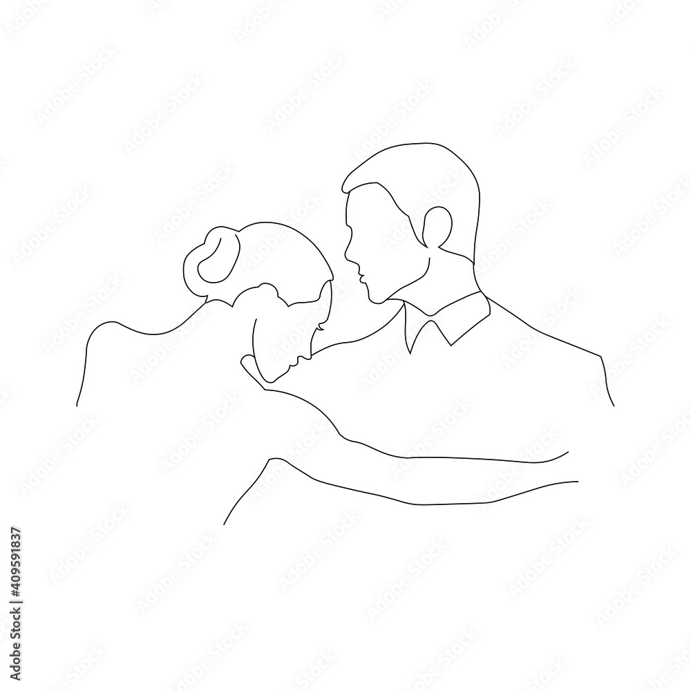Man and woman dancing a tango vector image Man and woman dancing a tango vector image