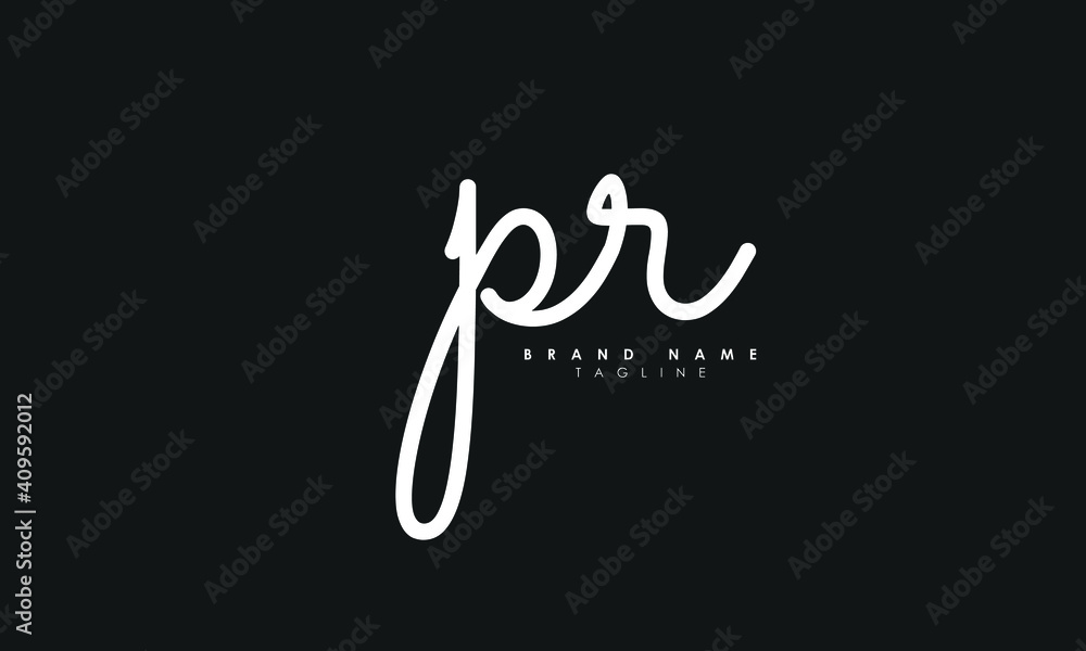 Alphabet letters Initials Monogram logo PR, RP, P and R, Alphabet Letters PR minimalist logo design in a simple yet elegant font, Unique modern creative minimal circular shaped fashion brands Alphabet letters Initials Monogram logo PR, RP, P and R, Alphabet Letters PR minimalist logo design in a simple yet elegant font, Unique modern creative minimal circular shaped fashion brands