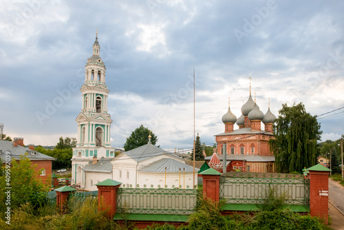 Church of the Resurrection of Christ on Debra, Nizhnyaya Debrya street, 37, summer evening photo