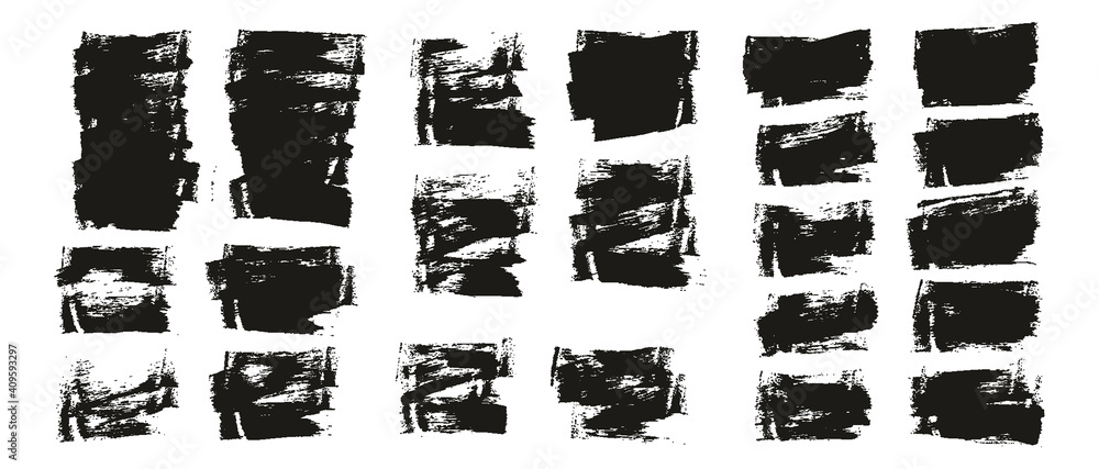 Flat Sponge Thin Artist Brush Short Background High Detail Abstract Vector Background Set Flat Sponge Thin Artist Brush Short Background High Detail Abstract Vector Background Set