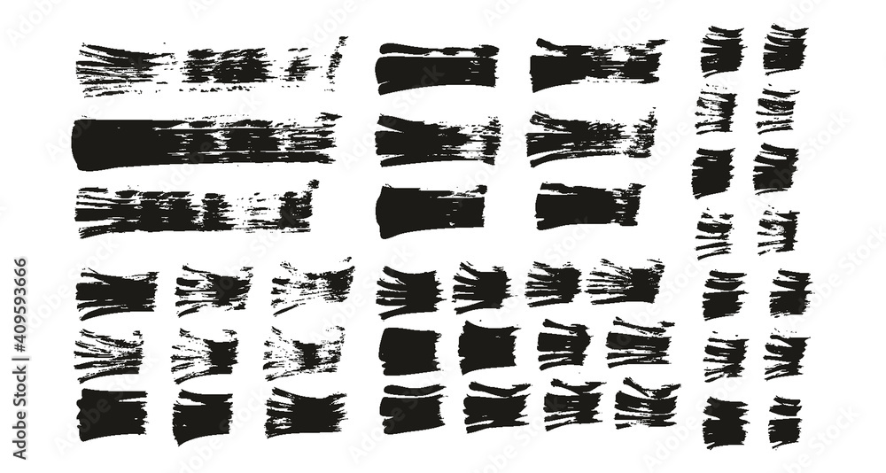 Flat Fan Brush Thin Straight Lines High Detail Abstract Vector Background Set Flat Fan Brush Thin Straight Lines High Detail Abstract Vector Background Set