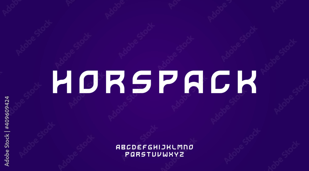 Bold modern and futuristic font, suitable for logo, logotype, monogram, flyer, poster