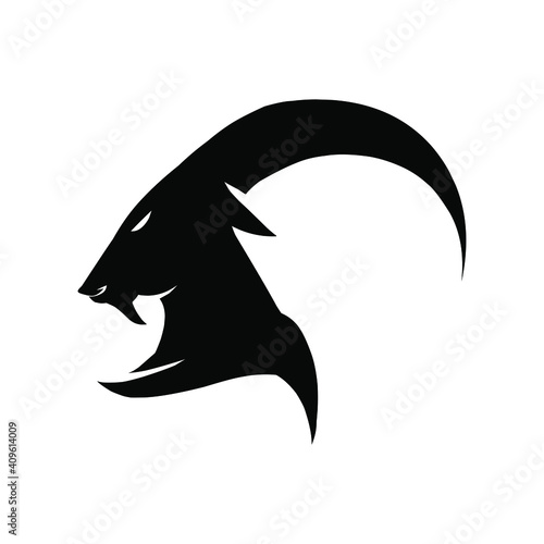goat head silhouette