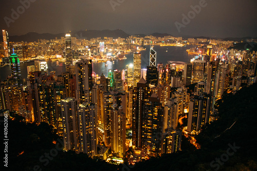 Hongkong night view