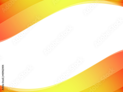 Abstract curve background, orange waves, curves design with copy space, vector, wavy elements and shapes for presentation, template