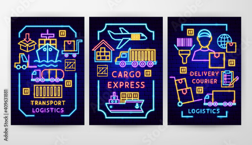Cargo Neon Flyer Concepts