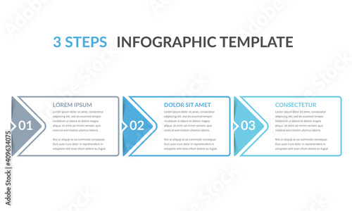 3 Steps - Infographic Template