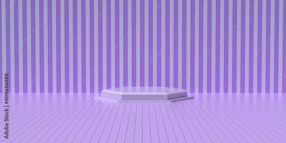 3D render purple geometry background 3D render purple geometry background