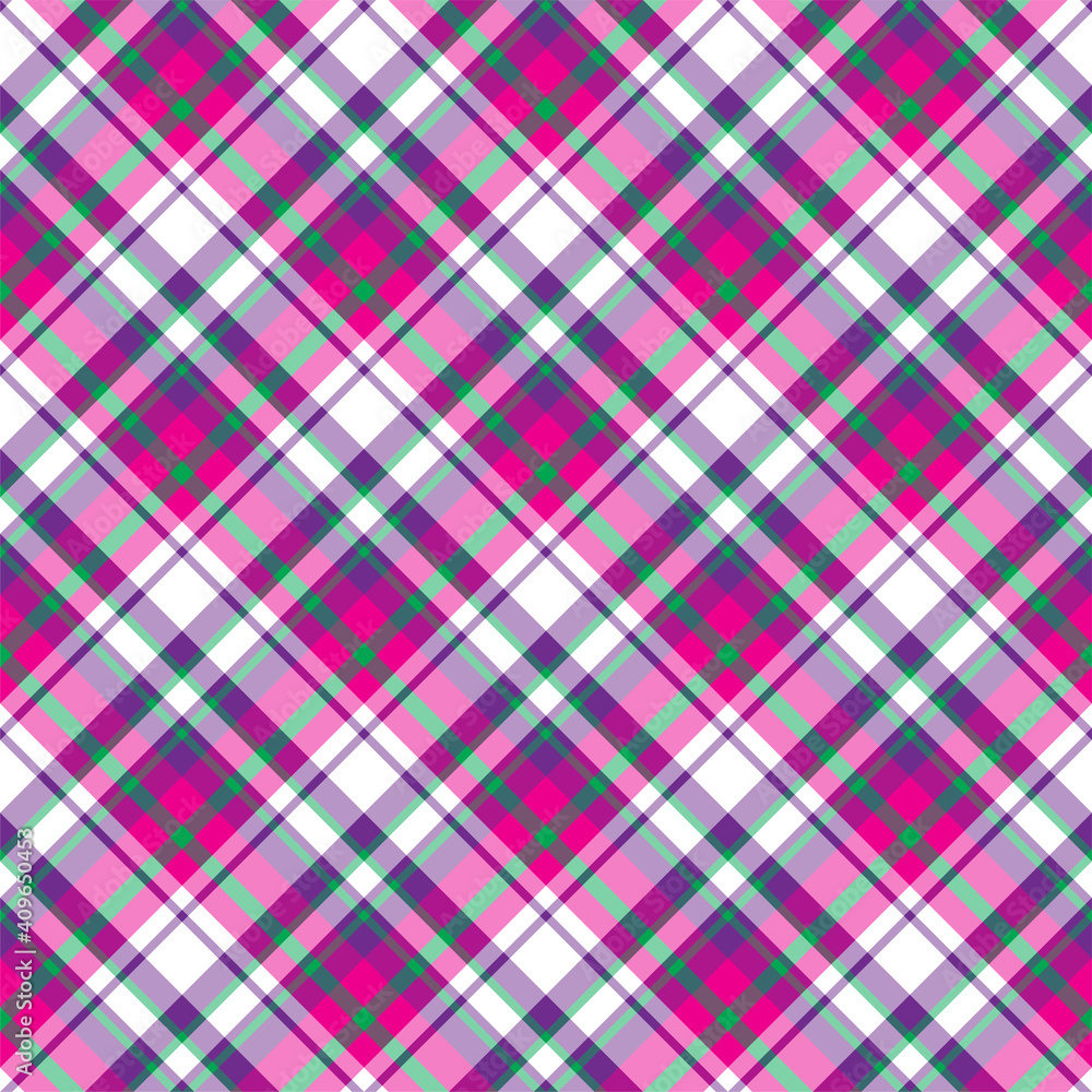 Plaid seamless pattern. Vector background of textile ornament. Flat fabric design. Plaid seamless pattern. Vector background of textile ornament. Flat fabric design.