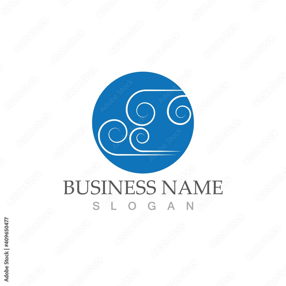 wind symbol vector illustration wind symbol vector illustration