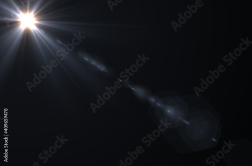 lens flares for photography and  anamorphic lens flare