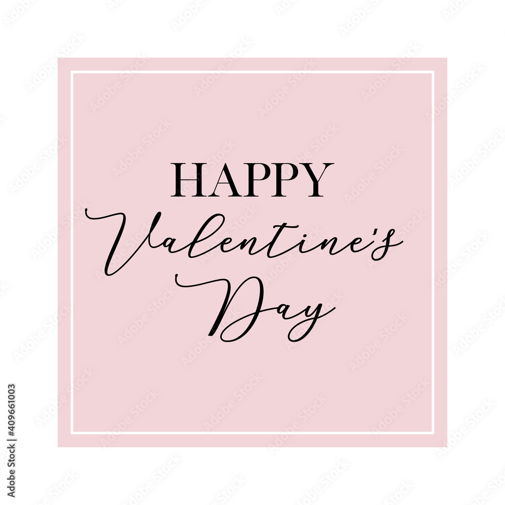 Happy Valentine's Day quote. Calligraphy invitation card, banner or poster graphic design handwritten lettering vector element. Happy Valentine's Day quote. Calligraphy invitation card, banner or poster graphic design handwritten lettering vector element.