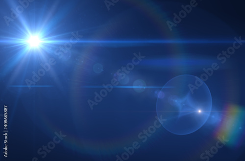 lens flares for photography and  anamorphic lens flare