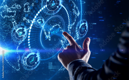 Фотография Business, Technology, Internet and network concept