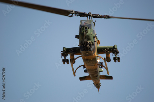Turkish Army Bell Ah 1 Cobra Attack helicopter