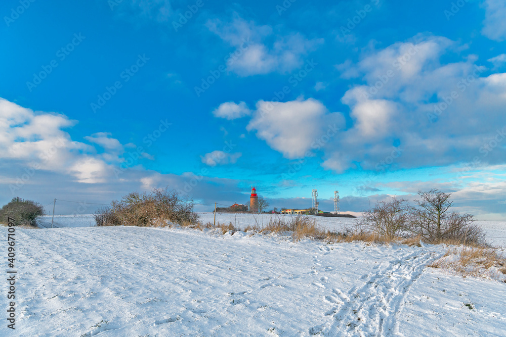 Ostseebad Kühlungsborn an der Ostsee im Winter, Mecklenburg-Vorpommern, Deutschland