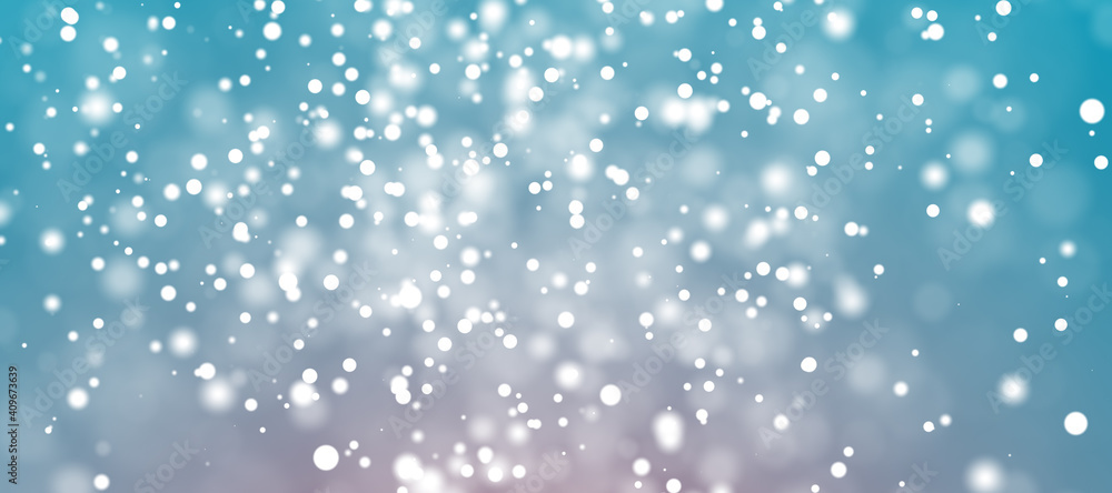 Fototapeta premium Abstract light blur and bokeh effect background. Vector defocused sun shine or sparkling lights and glittering glow for festival or white celebration background template