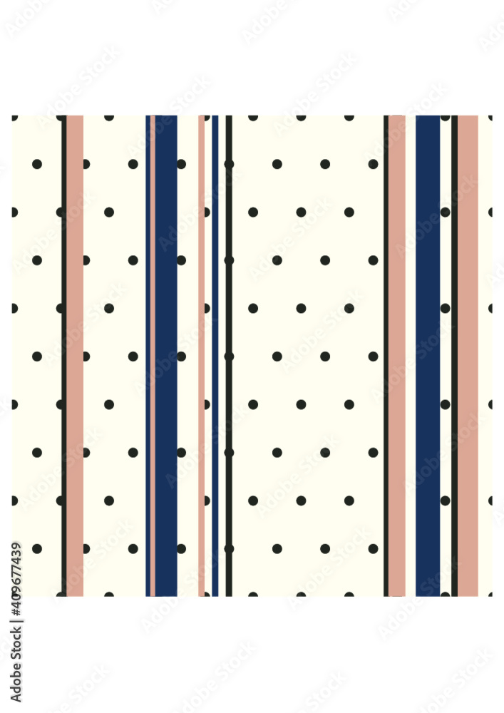 Seamless striped pattern in retro colors. Vertical striped pattern. Vector illustration Seamless striped pattern in retro colors. Vertical striped pattern. Vector illustration