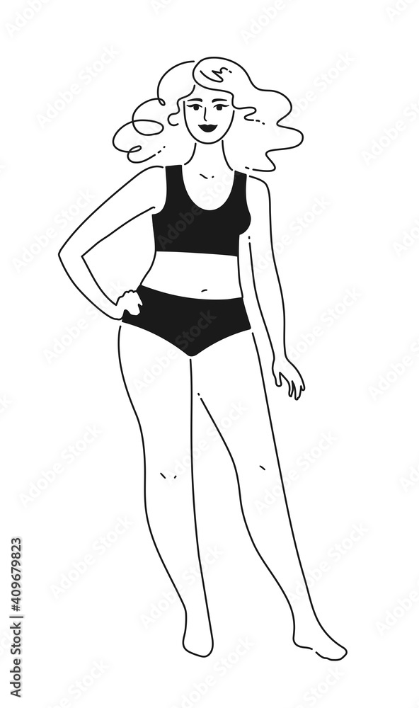 Full length female character