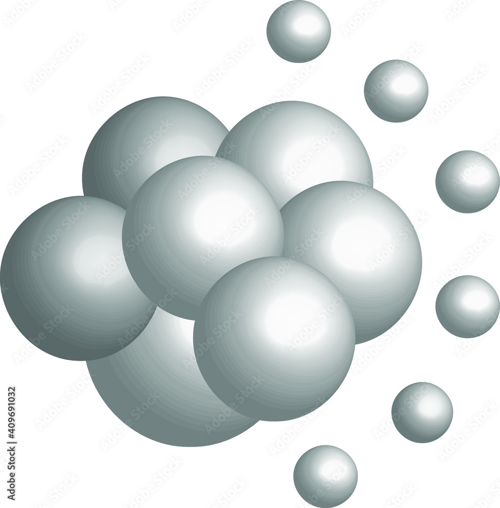 Gray balls - 3D volumetric shapes, template for a cover in a fashionable style. Background for web design in white shades of texture. Gray balls - 3D volumetric shapes, template for a cover in a fashionable style. Background for web design in white shades of texture.