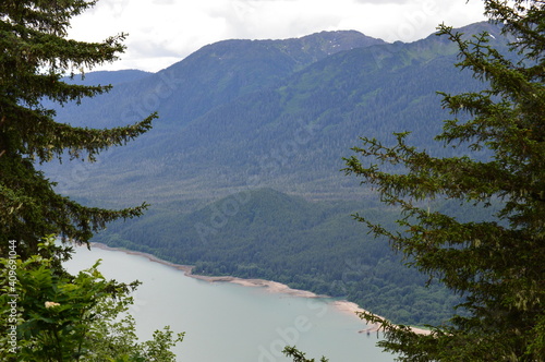 lake in the mountains