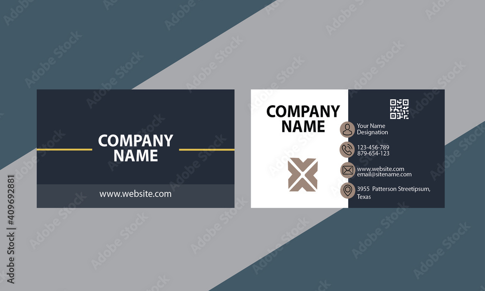 Fototapeta premium Corporate Business Card
