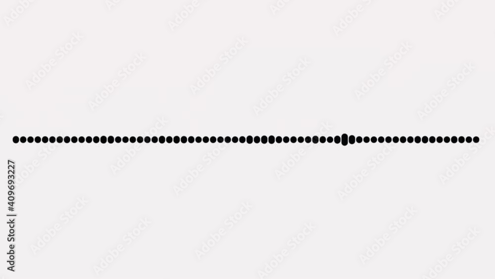 A simple black and white audio visualization effect A simple black and white audio visualization effect