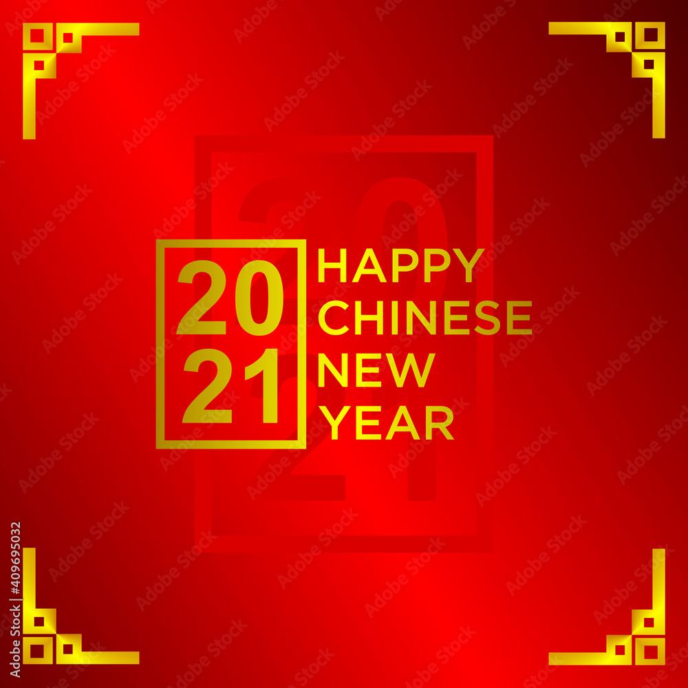 Happy Chinese New Year Lunar Day Abstract Background