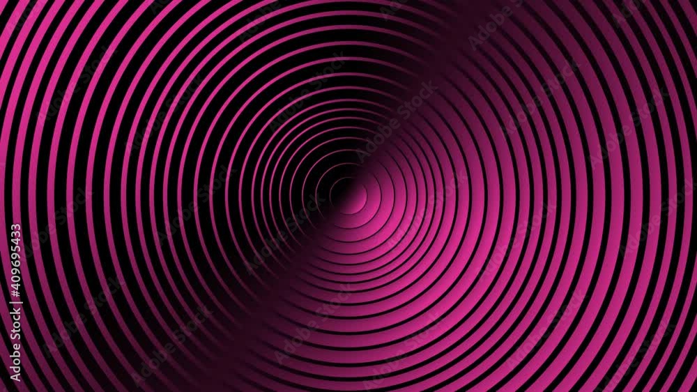 Abstract pattern of circles with the effect of displacement. Pink clean rings animation. Abstract background for business presentation. Seamless loop 4k 3d render Abstract pattern of circles with the effect of displacement. Pink clean rings animation. Abstract background for business presentation. Seamless loop 4k 3d render