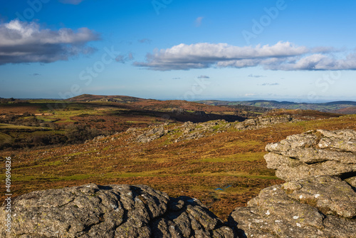 Haytor Rocks, Dartmoor Park, Devon, England, Europe