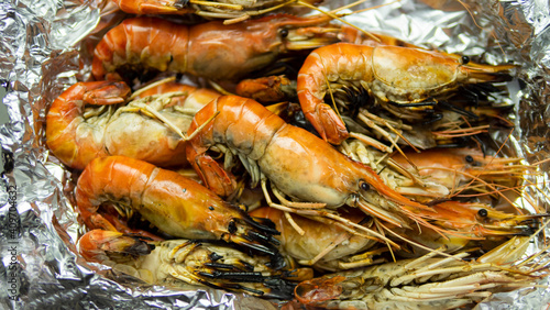 Grilled Shrimp with Seafood...