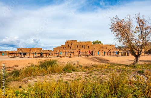 Taos Pueblo in New Mexico photo
